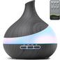 500ML Essential Oil Diffuser: Aroma Diffuser with Remote Control for Hotel Spa Yoga Room - Humidifiers for Bedroom with 14 Colors LED Night Light for Kids/Women Home Relaxation